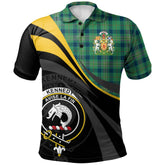 Kennedy Ancient Tartan Polo Shirt - Royal Coat Of Arms Style