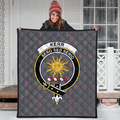 Kerr Shepherd Tartan Crest Quilt