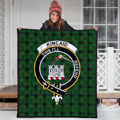 Kincaid Tartan Crest Quilt