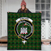 Kincaid Modern Tartan Crest Quilt