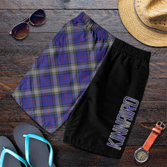 Kinnaird Tartan Crest Men's Short - Cross Style