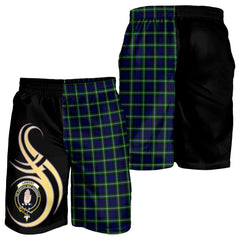 Lamont Modern Tartan Crest Men's Short PM8