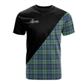 Leslie Hunting Ancient Tartan - Military T-Shirt