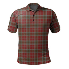 Lindsay Weathered Tartan Polo Shirt