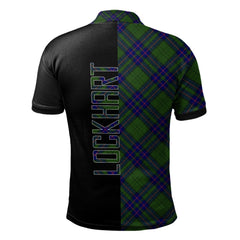 Lockhart Modern Tartan Polo Shirt Half of Me - Cross Style