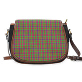 Logan Light Tartan Saddle Handbags