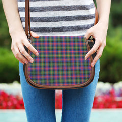 Logan Modern Tartan Saddle Handbags