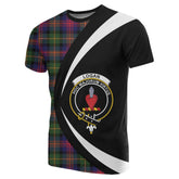 Logan Modern Tartan T-shirt Circle