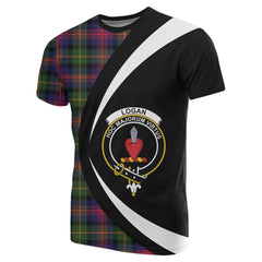 Logan Modern Tartan T-shirt Circle