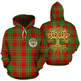 MacGregor Modern Tartan Hoodie - Tree Of Life