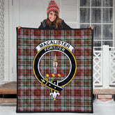 MacAlister Dress Tartan Crest Quilt