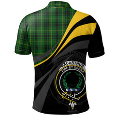 MacArthur Tartan Polo Shirt - Royal Coat Of Arms Style