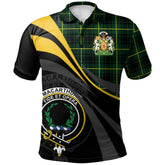 MacArthur Modern Tartan Polo Shirt - Royal Coat Of Arms Style