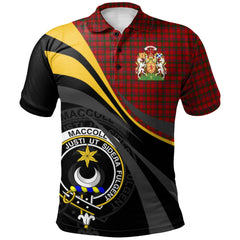 MacColl 03 Tartan Polo Shirt - Royal Coat Of Arms Style