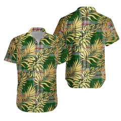 MacDiarmid Dress Tartan Vintage Leaves Hawaiian Shirt