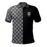 MacDonald Ancient Tartan Polo Shirt Half of Me - Cross Style
