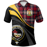 MacDonald Dress Irish Tartan Polo Shirt - Royal Coat Of Arms Style