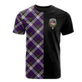 MacDonald Dress Modern Tartan T-Shirt Half of Me - Cross Style