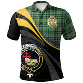 MacDonald Lord of the Isles Hunting 01 Tartan Polo Shirt - Royal Coat Of Arms Style
