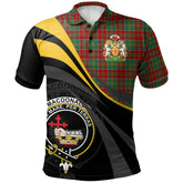 MacDonald of Kingsburgh Tartan Polo Shirt - Royal Coat Of Arms Style