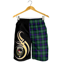 MacDonald of the Isles Hunting Modern Tartan Crest Men's Short PM8
