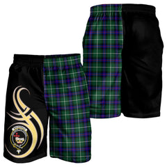 MacDonald of the Isles Hunting Modern Tartan Crest Men's Short PM8