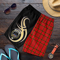 MacDonnell of Keppoch Modern Tartan Crest Men's Short PM8