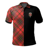 MacDougall Modern Tartan Polo Shirt Half of Me - Cross Style