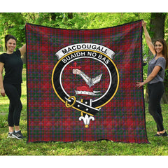 MacDougall Paton Tartan Crest Quilt