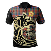 MacDuff Ancient Tartan Polo Shirt Viking Wolf