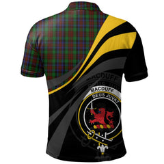 MacDuff Hunting Tartan Polo Shirt - Royal Coat Of Arms Style