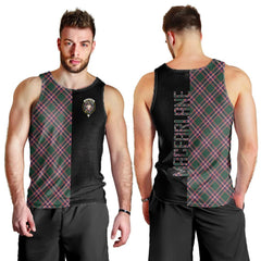 MacFarlane Hunting Modern Tartan Crest Men's Tank Top - Cross Style