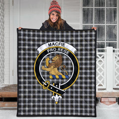 MacFie of Colonsay Dress Tartan Crest Quilt