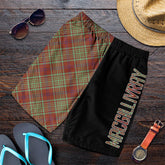 MacGillivray Hunting Ancient Tartan Crest Men's Short - Cross Style