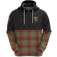 MacGillivray Hunting Ancient Clan Half Of Tartan Hoodie