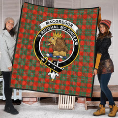 MacGregor Ancient Tartan Crest Quilt