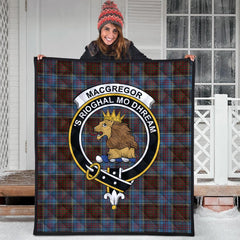 MacGregor Hastie Tartan Crest Quilt