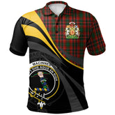 MacInnes Hastie Tartan Polo Shirt - Royal Coat Of Arms Style