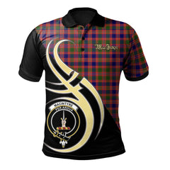 MacIntyre Modern Tartan Polo Shirt - Believe In Me Style
