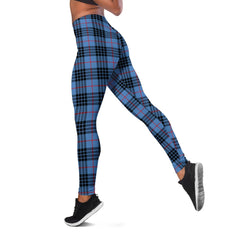 MacKay Blue Tartan Leggings