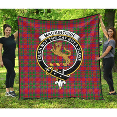 MacKintosh Modern Tartan Crest Quilt
