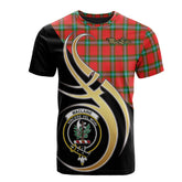 MacLaine of Loch Buie Hunting Ancient Tartan T-shirt - Believe In Me Style
