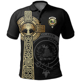 MacLaren Clan Unisex Polo Shirt - Celtic Tree Of Life