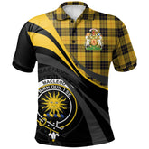 MacLeod of Lewis Ancient Tartan Polo Shirt - Royal Coat Of Arms Style