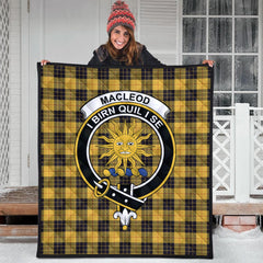 MacLeod of Lewis Ancient Family Tartan Crest Quilt