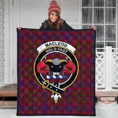 MacLeod of Tullibardine Tartan Crest Quilt