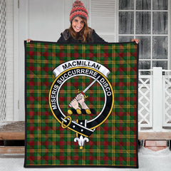MacMillan Society of Glasgow Tartan Crest Quilt