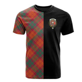 MacNab Ancient Tartan T-Shirt Half of Me - Cross Style