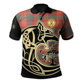 MacNab Ancient Tartan Polo Shirt Viking Wolf