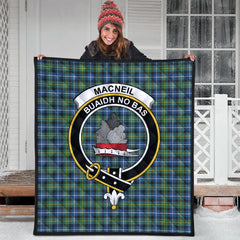 MacNeill of Barra Ancient Family Tartan Crest Quilt